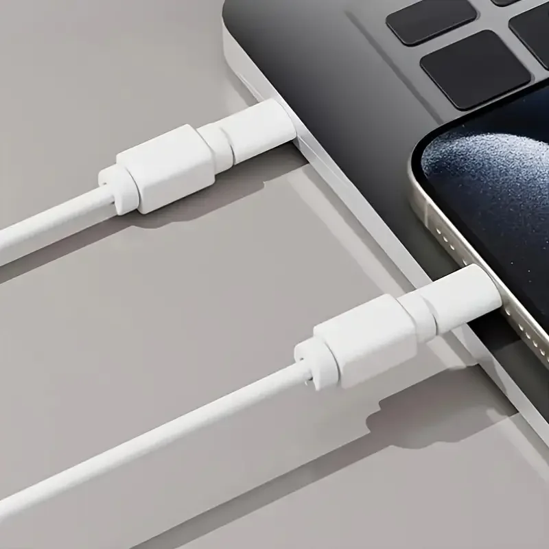 Heavy-Duty Cable Protector Set - Pack of 8, Prevents Breaks & Scratches