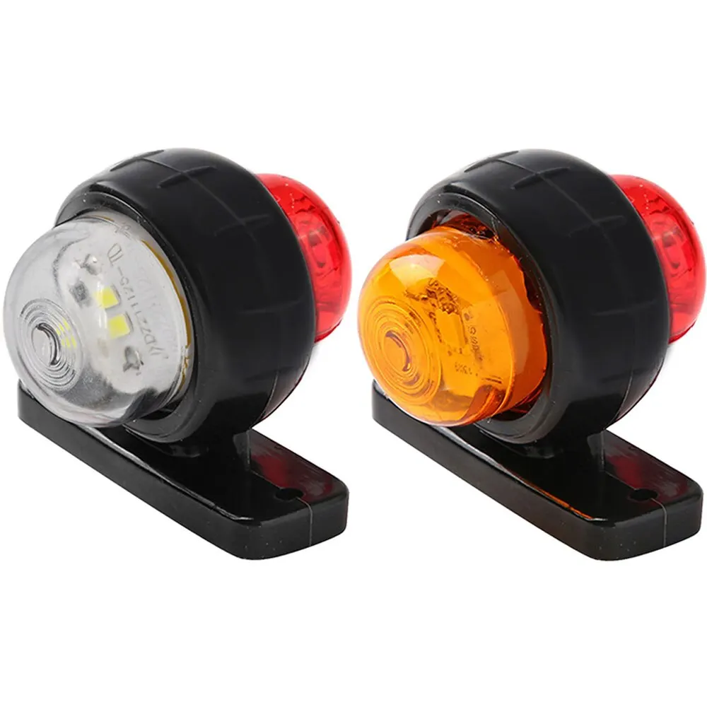 

12V 24V Truck Trailer Lights LED Side Marker Position Parking Lorry Lamps Tractor Light Lamp Clearance Red Amber Accessories