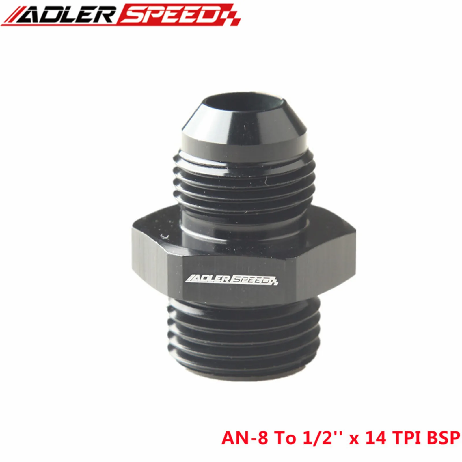 AN4 AN6 AN8 AN10 AN12 수-1/8 1/4 3/8 1/2 3/4 BSP BSPP 직선 어댑터 피팅