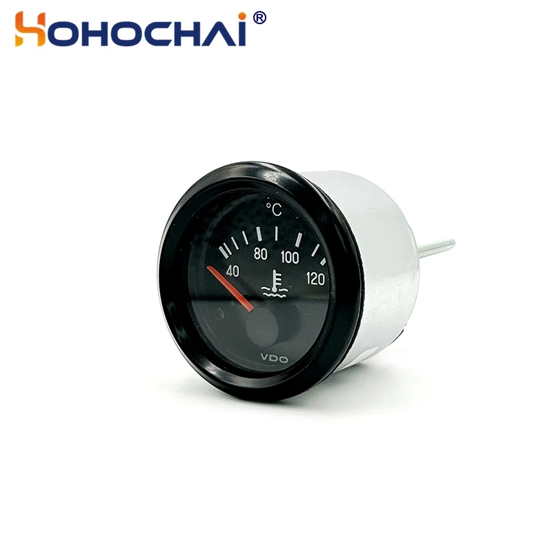 VDO Water Temperature Gauge 12V 24V 40-120C Diesel Generator Set Parts water temperature gauge