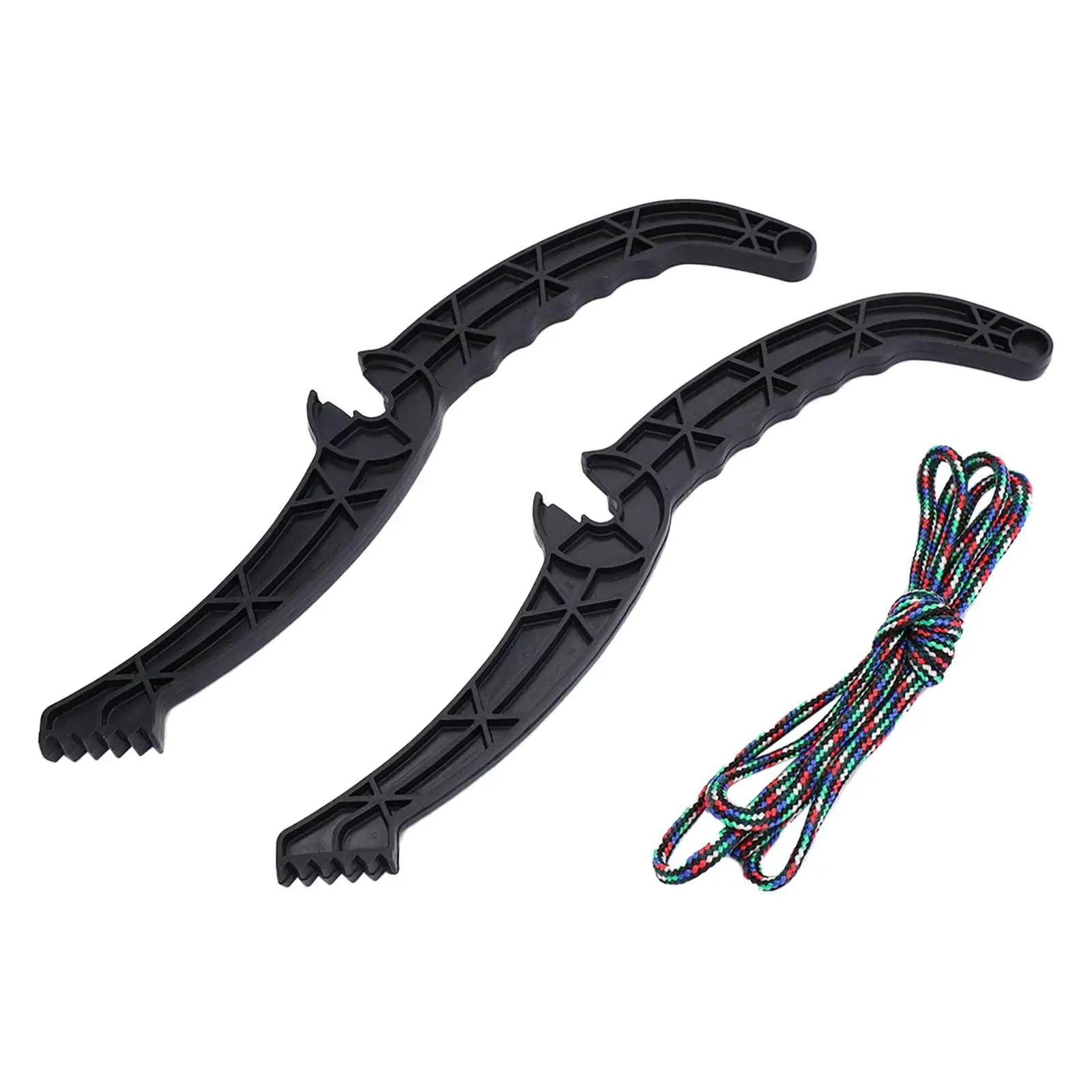1 Pair Ski Sleds Brake Pads Replacement for Sledding Outdoor Outdoor Sleigh
