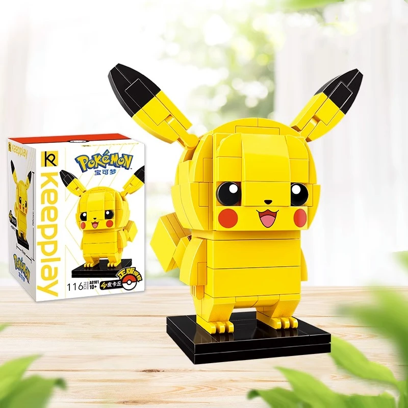 keeppley ポケモンビルディングブロックピカチュウ Psyduck ヒトカゲ