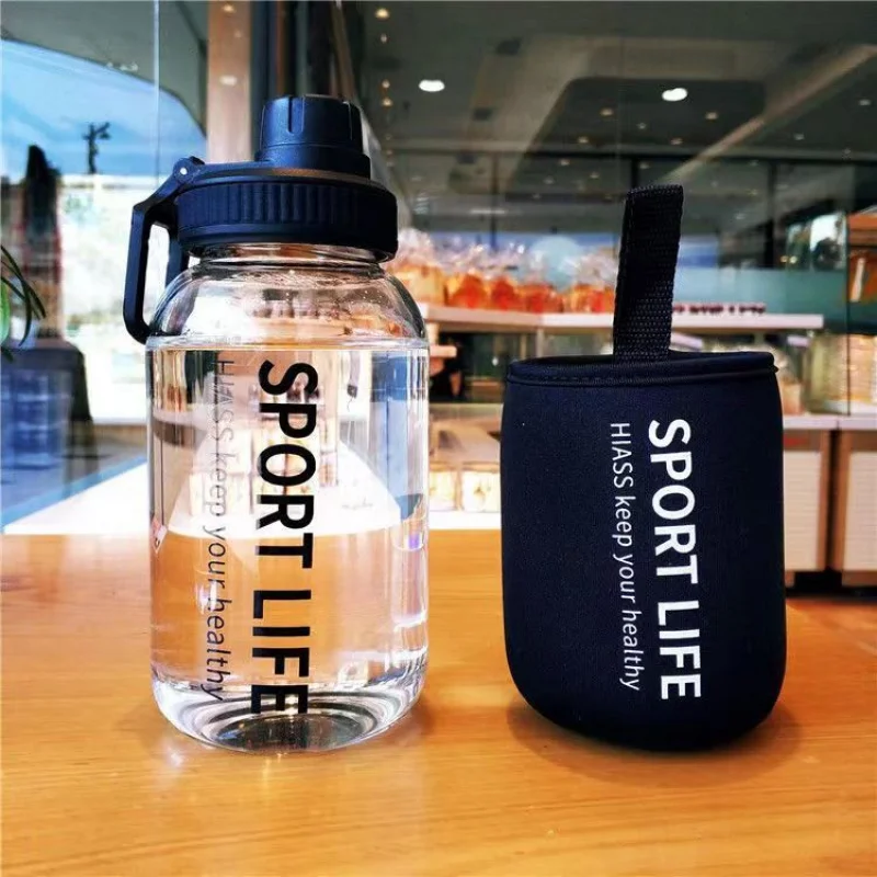 Creative Water Bottle Glass Drink Bottles For Camping Hiking Climbing Sport Bottle Portable Drinkware Eco-friendly