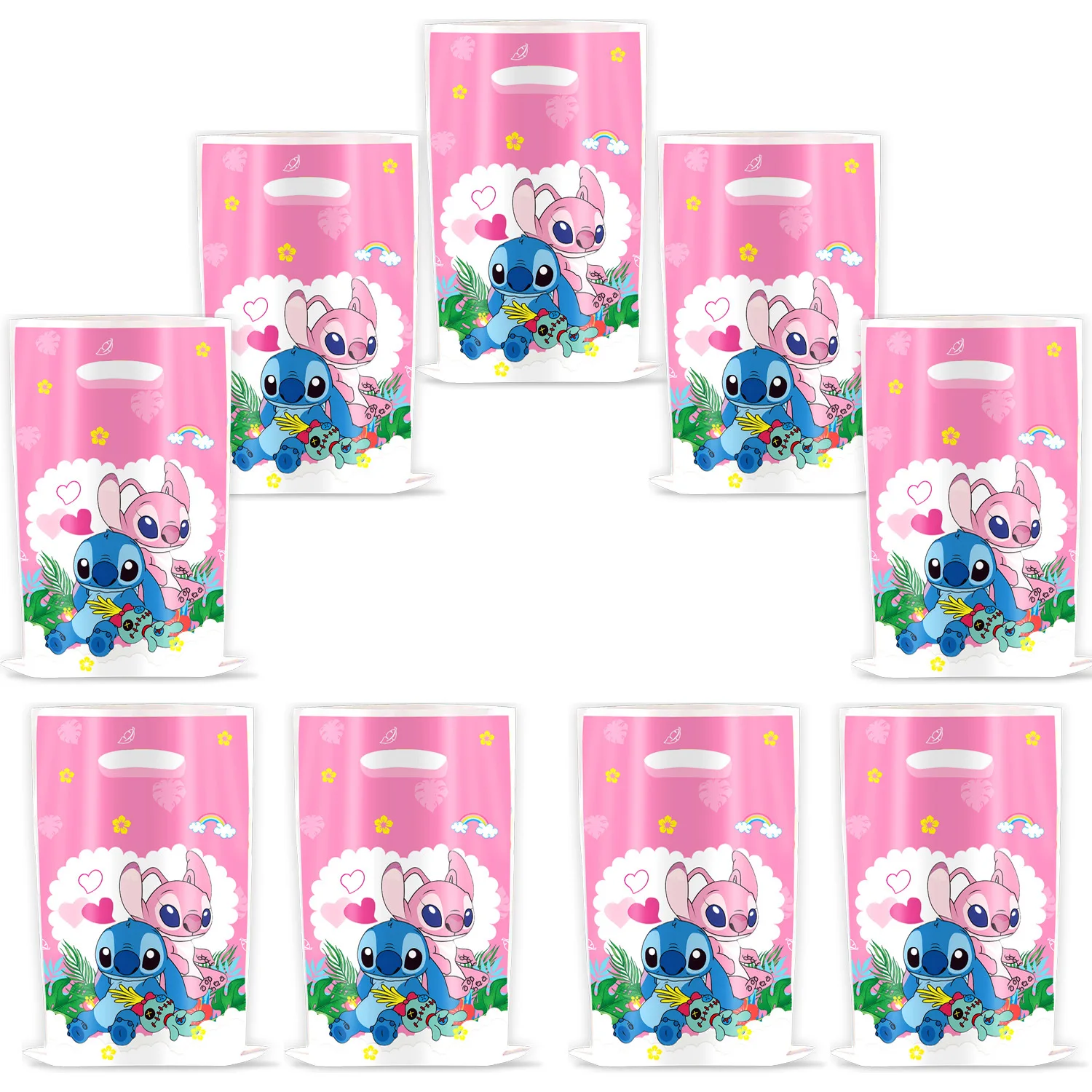 6 Lilo & Stitch Friendship Bracelets – Adjustable Wax Cord With Charms | Party Bag Fillers Gifts 11 thumbnail image