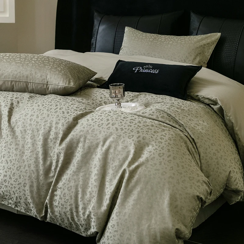 New 2025 Bedding Sets - Long-Staple Cotton, 100% Cotton, 5A Grade, High Thread Count, Satin Jacquard, King Size 2