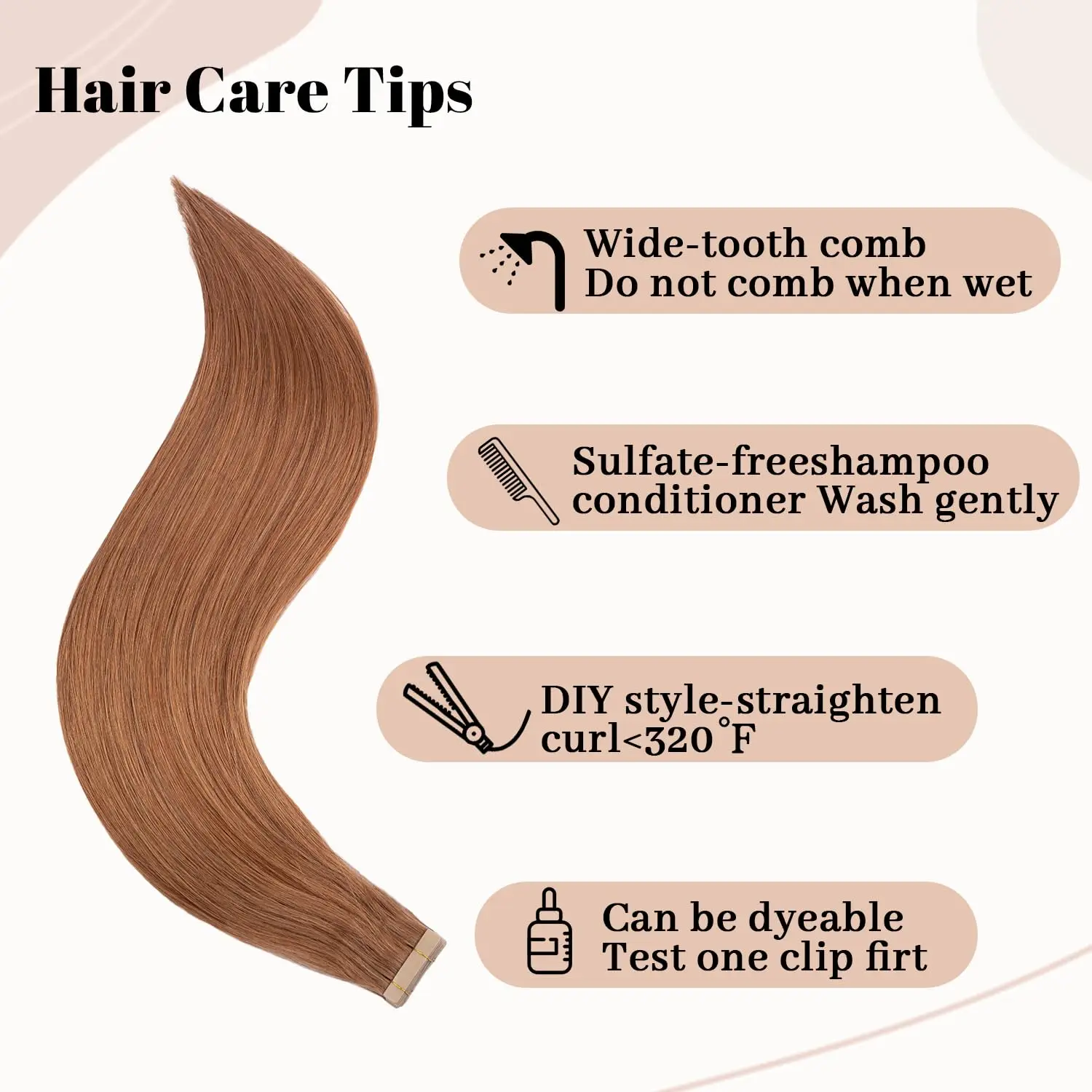 여성용 진짜 천연 브라질 레미 헤어 스트레이트, 머리 연장, 30 인치 테이프, 심리스 스킨 씨실