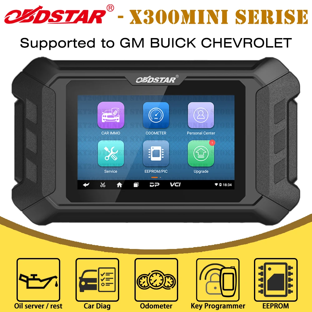 OBDSTAR X300 미니 GM 프로그래머용, 모든 키 분실 프로그래밍, 핀 코드 읽기, 클러스터 보정
