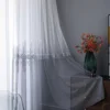 1PC  New Fresh Matching Small Flower Window Bedroom Gauze Curtain 5
