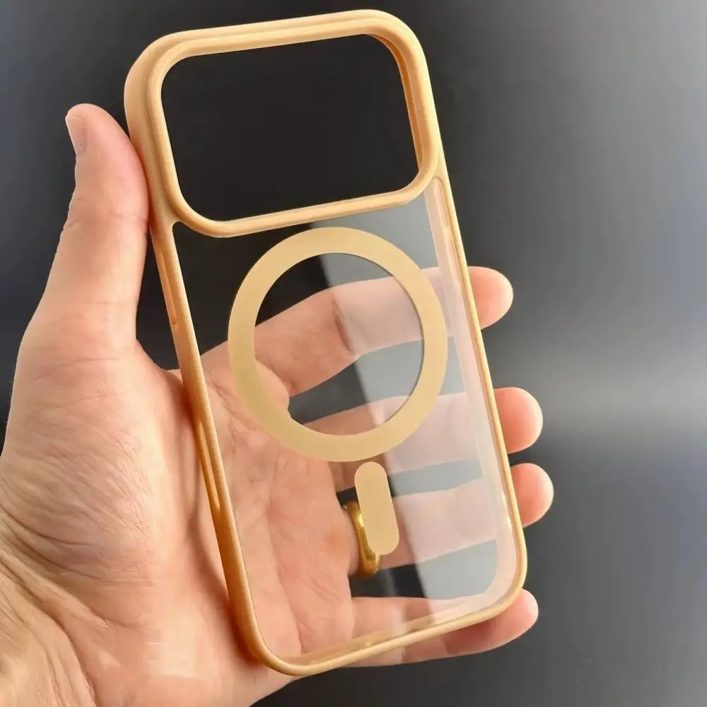 รูปสินค้า เคสกันกระแทกแม่เหล็ก Magsafe ใสสำหรับ iPhone 17 Pro Max