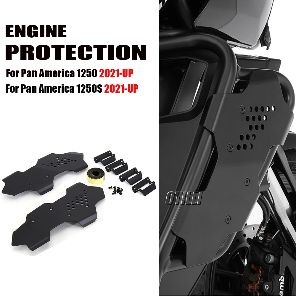 

New Engine Guard Fairing Protection Cylinder Head Guard Bumper Guard 2021 2022 For Pan America 1250 Special 1250S PA 1250 S