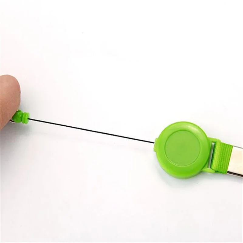 Adjustable Retractable Lanyard for ID Badges and Work Pass Cards