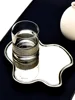Bathroom Organizer Home Decor Tray Light Luxury Ceramic Jewelry Dish Unique Cloud Storage Trinket Lipstick Holder Snacks Tray 6
