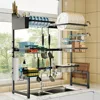 Over The Sink Dish Drying Rack XLarge 3 Tier Dish Drainers Drying Rack 31"-39.5" L x 12" W x 34"-38" H Extendable Large 1