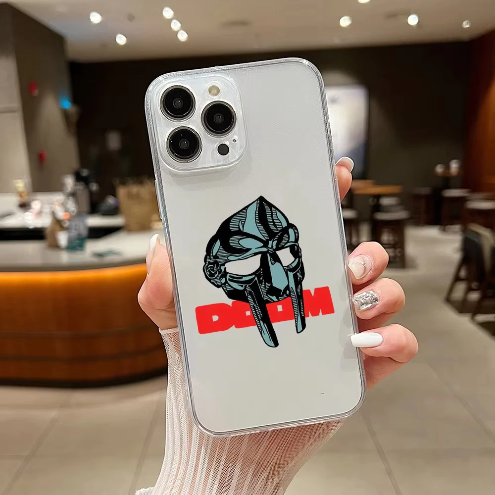 MF DOOM Shockproof Silicone Phone Case - Hot Singer Tribute Cover