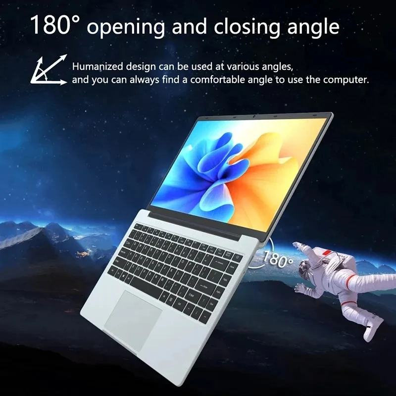 14 inch Gaming Laptop Computer 12th Gen Intel Alder Lake N100 12G DDR5 4800MHz 256GB/512GB SSD Windows 11 Ultra Notebook PC WiFi 2