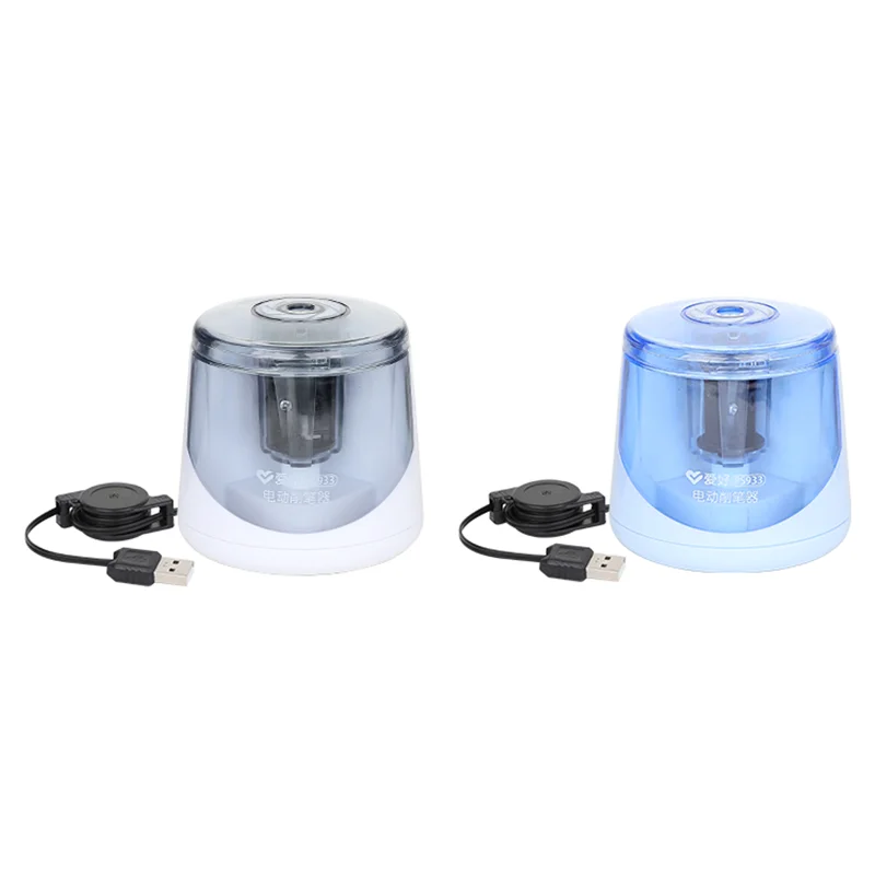 

AIHAO PS934 Pencil Sharpener Electric Switch Pencil Sharpener Stationery Home Office School Supplies USB