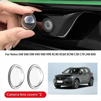 2 Pezzi Copertura Protettiva per Telecamera Anteriore e Posteriore Auto, Copertura Universale Anti-collisione, Protezione per Telecamera di Retromarcia