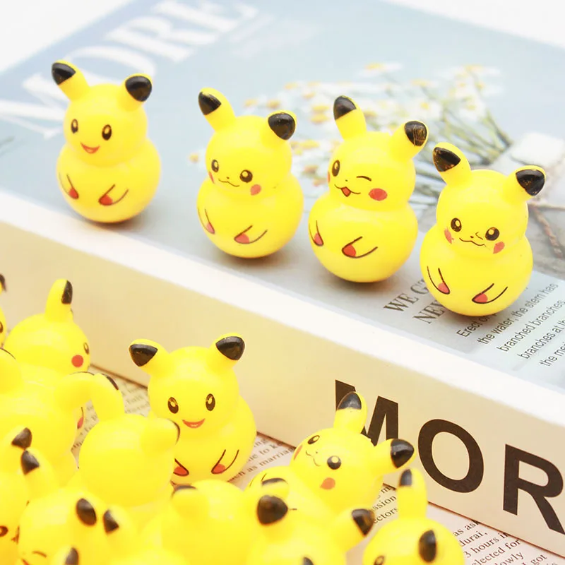 8Pcs/Set Pokemon Quest Building Blocks Pikachu Mewtwo Charmander Eevee  Squirtle Bulbasaur Grand Adventure Series Anime Toy Gifts