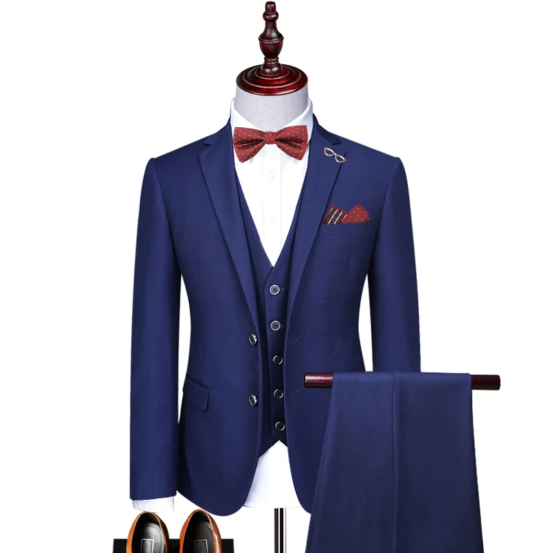 

Custom Made Groom Wedding Dress Blazer Suits Pants Business High-end Classic Dress Trousers ZHA04-10999