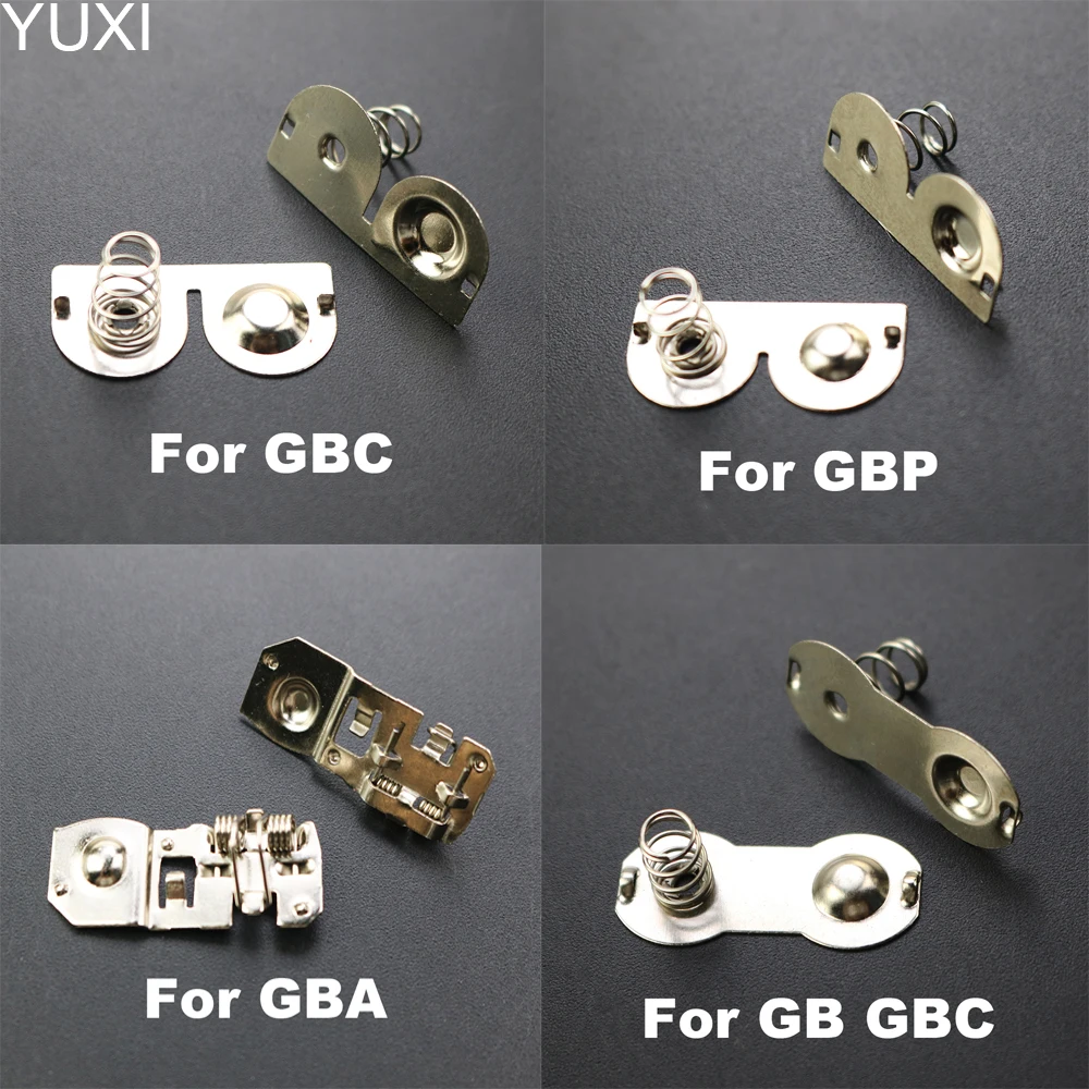 Per Terminali Batteria Aaa Contatti A Molla Sostituzione Molla Batteria Per Game Boy Advance Console Di Gioco Per Gba Gbc Gb Tb