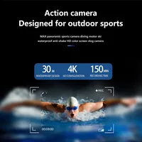 IAURA Pocket 5K HD Action Camera with 270° Rotatable Lens, Optical Image Stabilizer, MicroSD / TF Card, Waterproof Housing, - Image 5