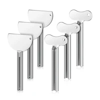 2025 Trend6 Pcs Stainless Steel Toothpaste Tube Squeezers Key Toothpaste Squeezers For Bathroom Hair Dye Cosmetic Tubes Squeezer 1