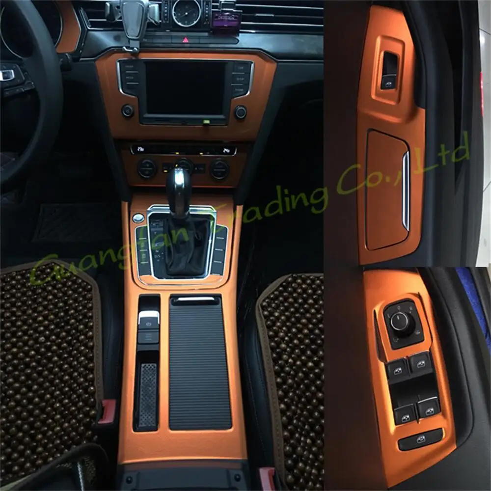 per Arteon 2017-2021 / Passat B8 2015-2020 Cornici dei Pannello Interno Acciaio Inossidabile 1 pezzi (Nero