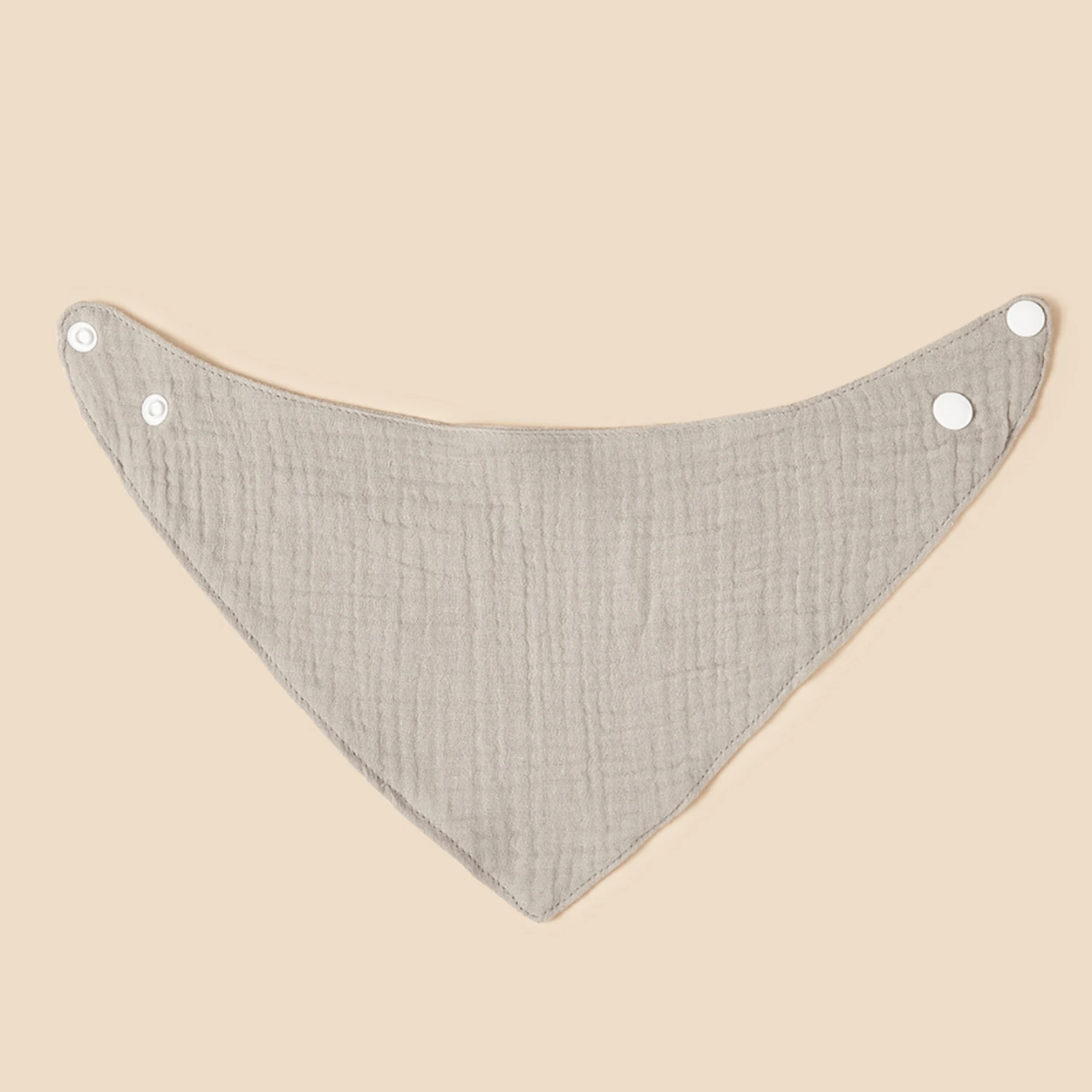 7-Piece Baby Soft Cotton Bibs-Mealtime Messes Solution!