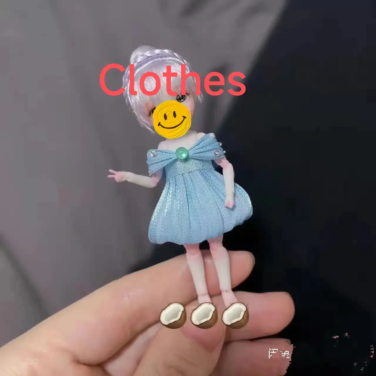 中国製のミニbjdドール七ちゃん 中国製のミニbjdドール七ちゃん