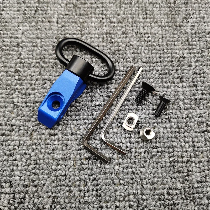 Mlok/KEYMOD QD Sling Swivel Mount with Quick Detach Buckle Push Button Attachment Points Outdoor Hunting Accessories 4
