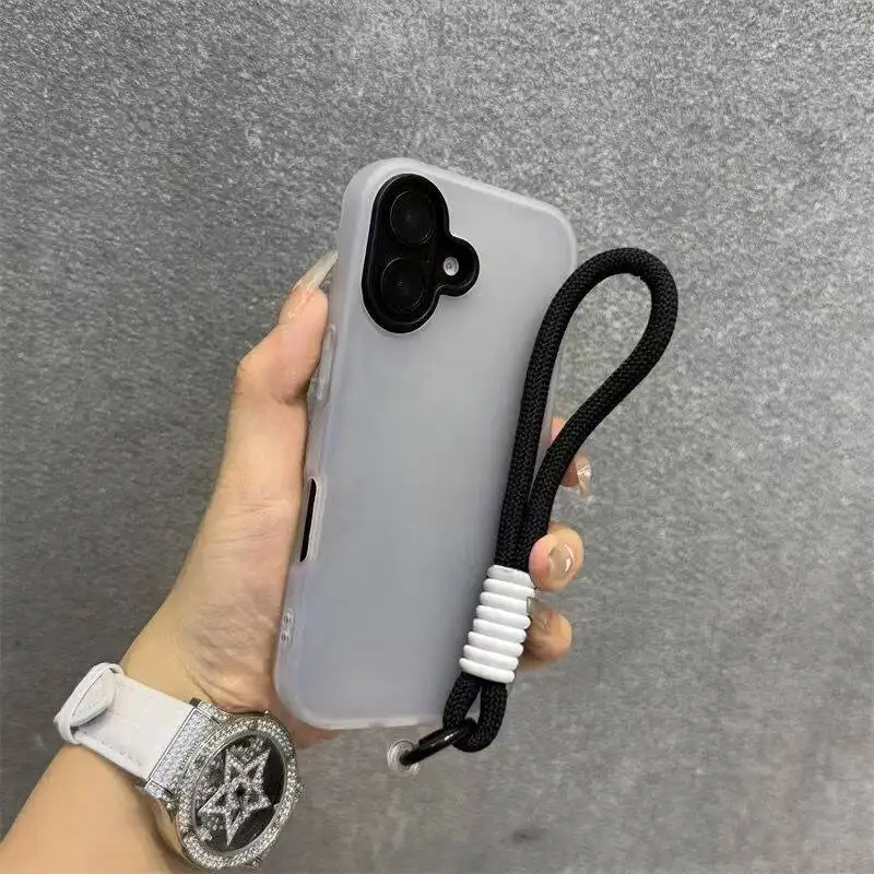Soft Matte Candy Transparent Phone Case For iPhone 17 16 thumbnail 6