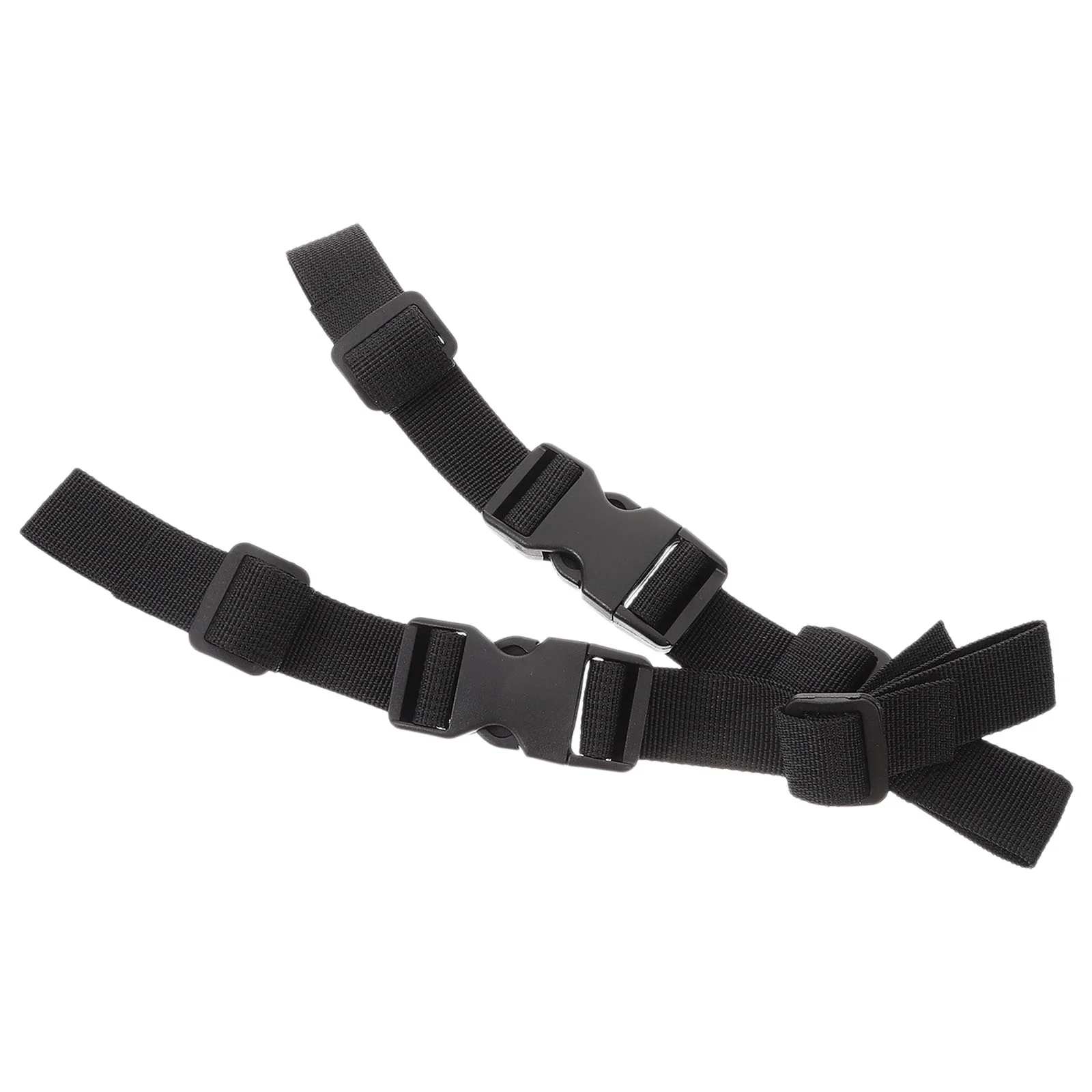 

2 Pcs Fastening Belt Accordion Anti-slip Straps Child Backpacks Plastic Buckle Support