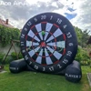 Custom Giant Inflatable Football Dart Board Game Target with 6 PCS Balls For Outdoor or Playground Sports Entertainment 3