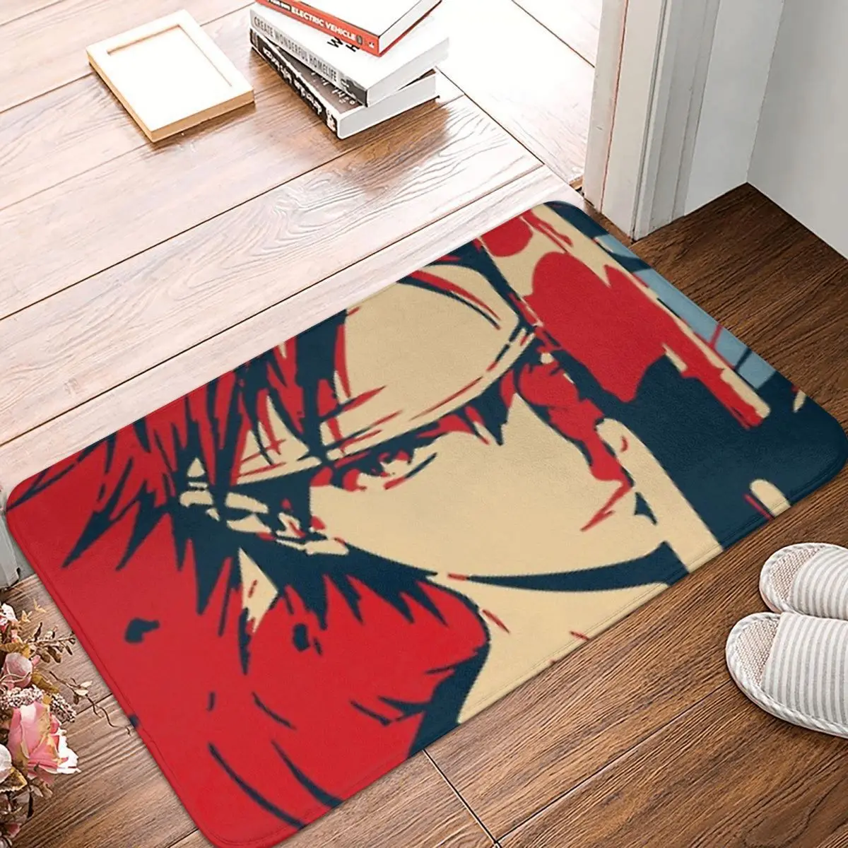 Food Wars Shokugeki No Soma Camera Da Letto Mat Yukihira Soma Zerbino Flanella Tappeto Balcone Tappeto Decorazione Della Casa