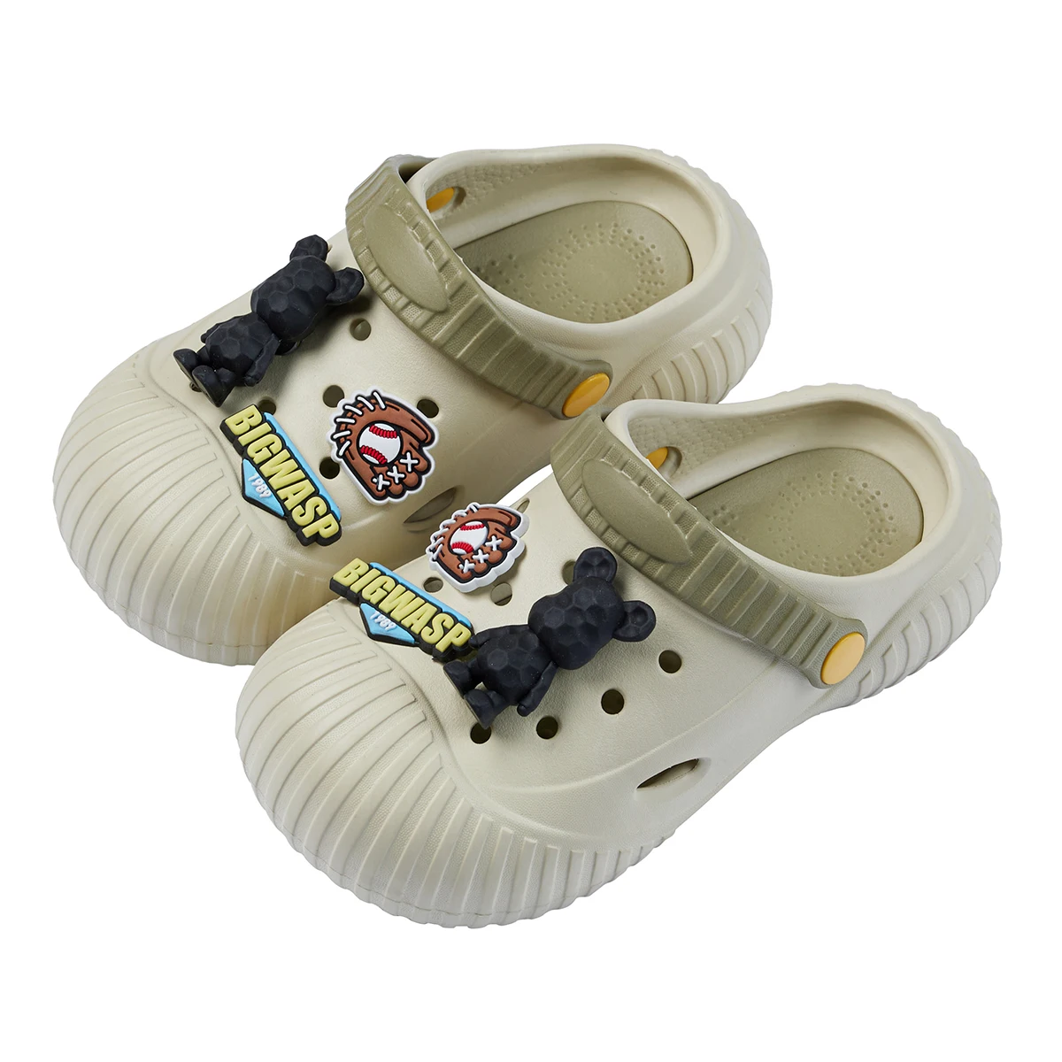 

Summer parent-child Clogs indoor flip-flops light outdoor beach shoes children baotou EVA Wholesale slippers Waterproof