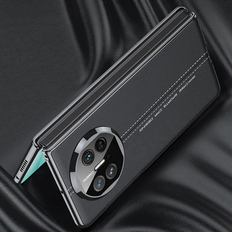 Original Case For Huawei Mate X3 With Screen Glass Case Electroplated Painted Le