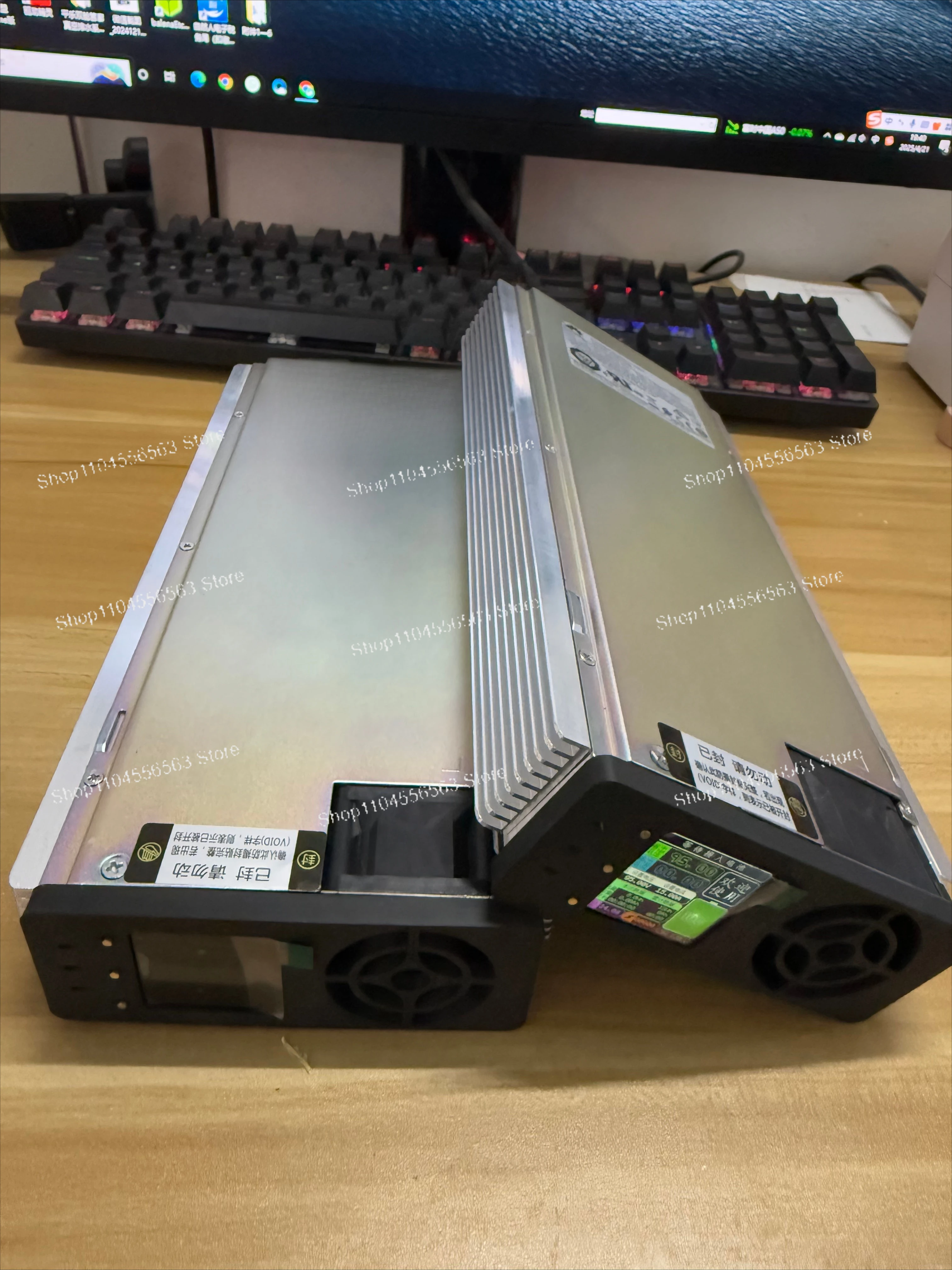 캐논 충전기 리튬 배터리, 조절 가능한 3개의 팬 고출력 지능형 고속 4875g1 적합