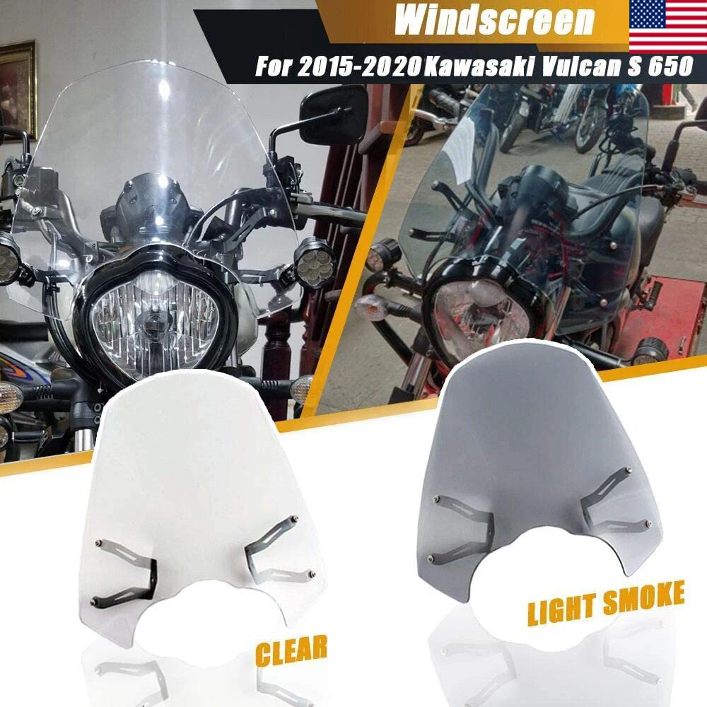 Windshields Kawasaki VN650 Vulcan S Vulcan N70 20152020のジェネレーションフロント