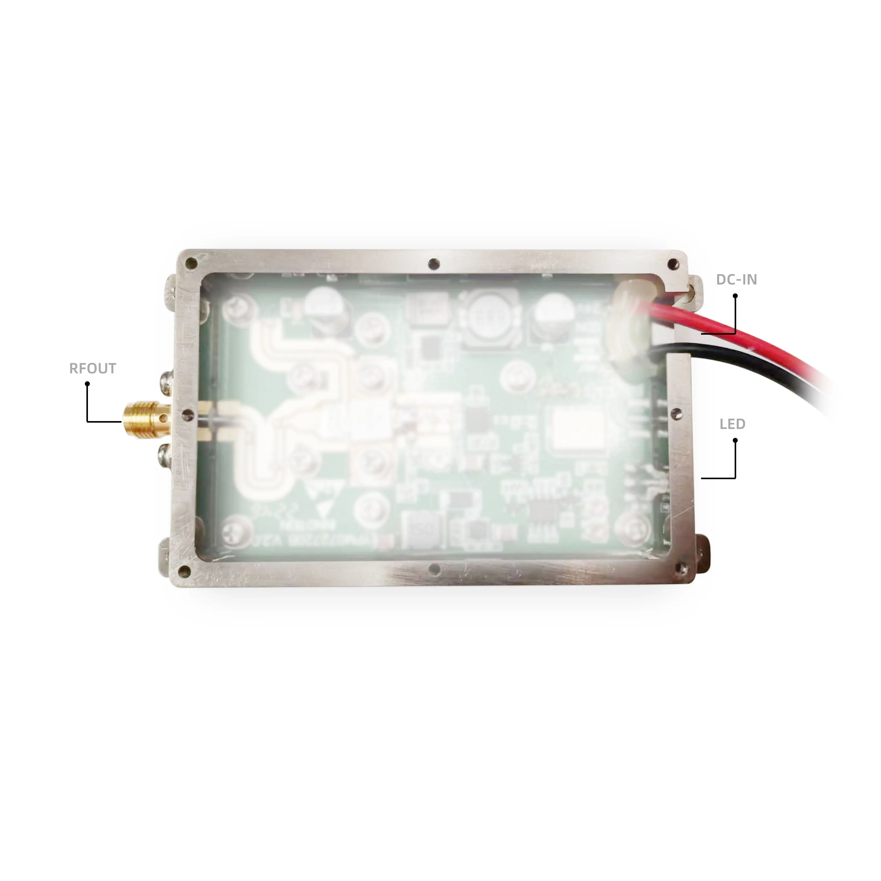 SZHUASHI-Power Amplifier, PA, 800MHz-1500MHz, 20W, 43dBm, YPM081520B, 100% New