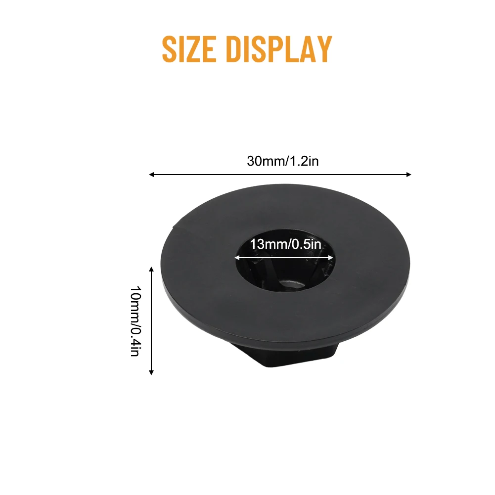 

Car Liner Nut Fender Wheelhouse 14mm 30mm Fender Liner Nut Fenders 84145-26000 Accessories Black Grommet Nylon