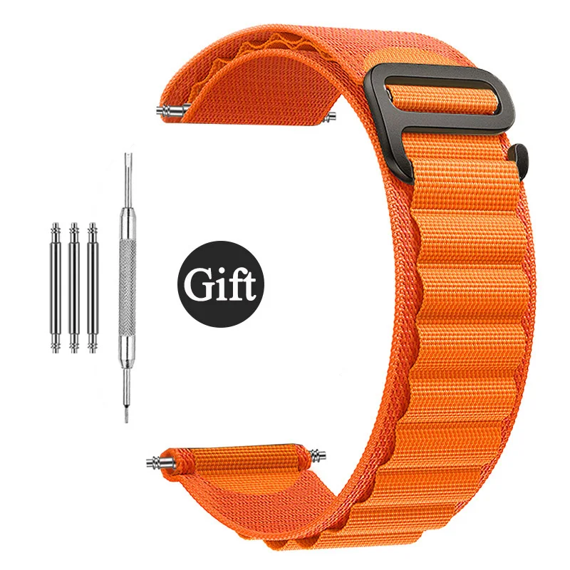 Premium 22mm Nylon Watch Strap – Durable Sport Bracelet Wristband