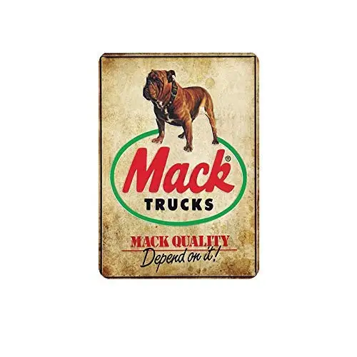 

Mack Trucks tin Sign Vintage Metal Pub Club Cafe bar Home Wall Art Decoration Poster Retro 8x12 inches