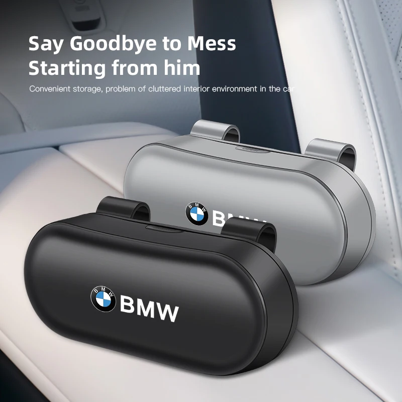 BMW 차량용 안경 케이스 차량용 선글라스 홀더 햇빛 가리개 수납 케이스 E60 E70 퍼포먼스 X6 F30 F40 M F10 E90 E46 F20 E93 X3 G11 호환