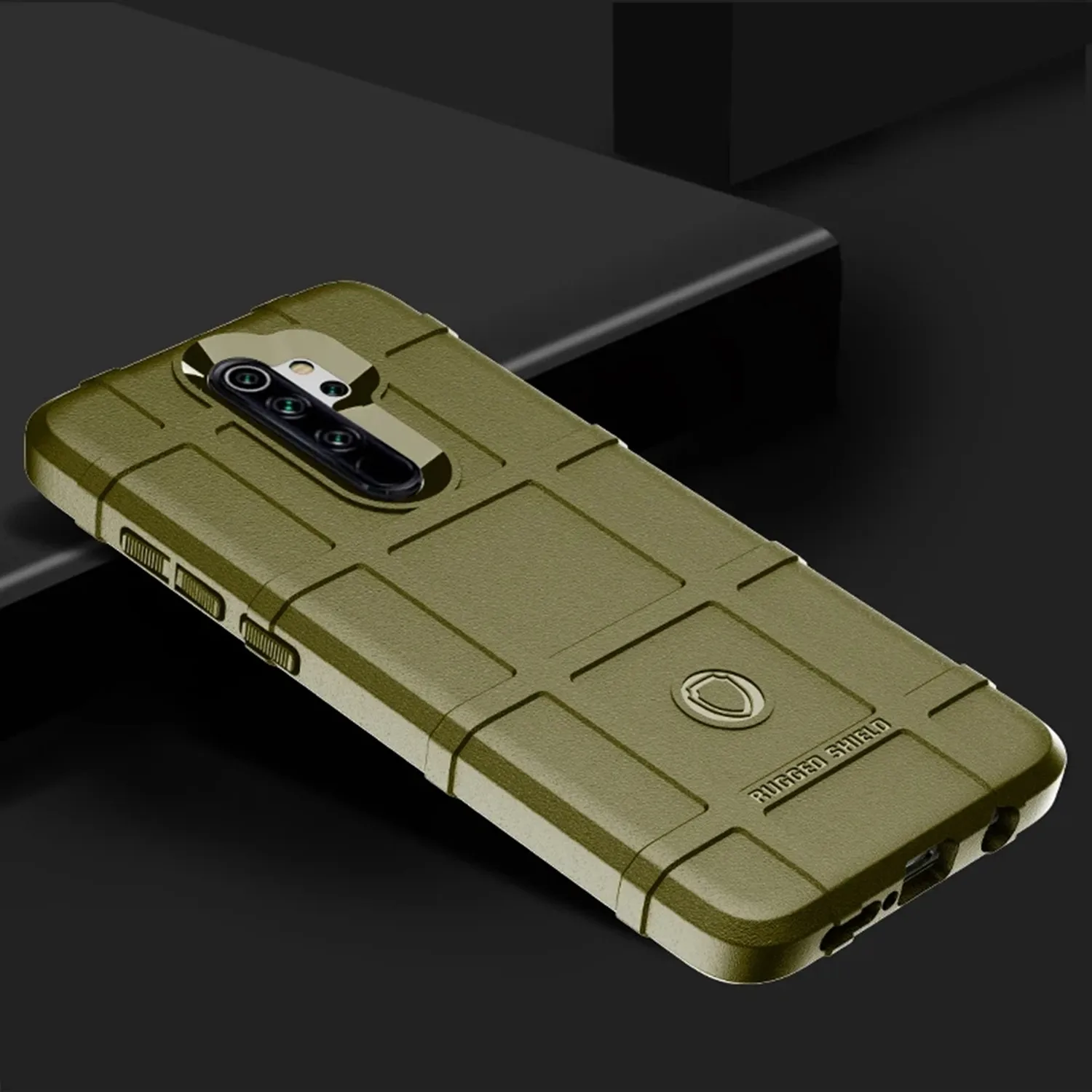 For Xiaomi Redmi Note 8Pro Armor Shield Case Soft Silicone Back Cover for xaomi redmi note8 pro Anti Knock Matte Phone Cases 5