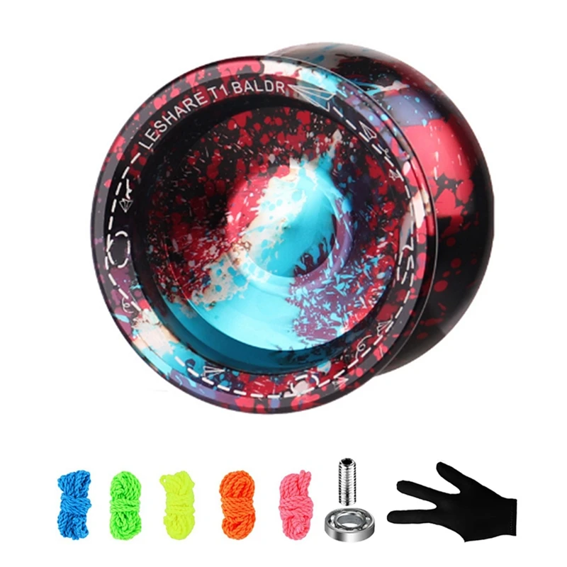 

LESHARE High Precision YOYO Magic Yoyo Ball With Metal Mixing Sleep Professional Gravity Yo-Yo Toy For Kids Easy To Use