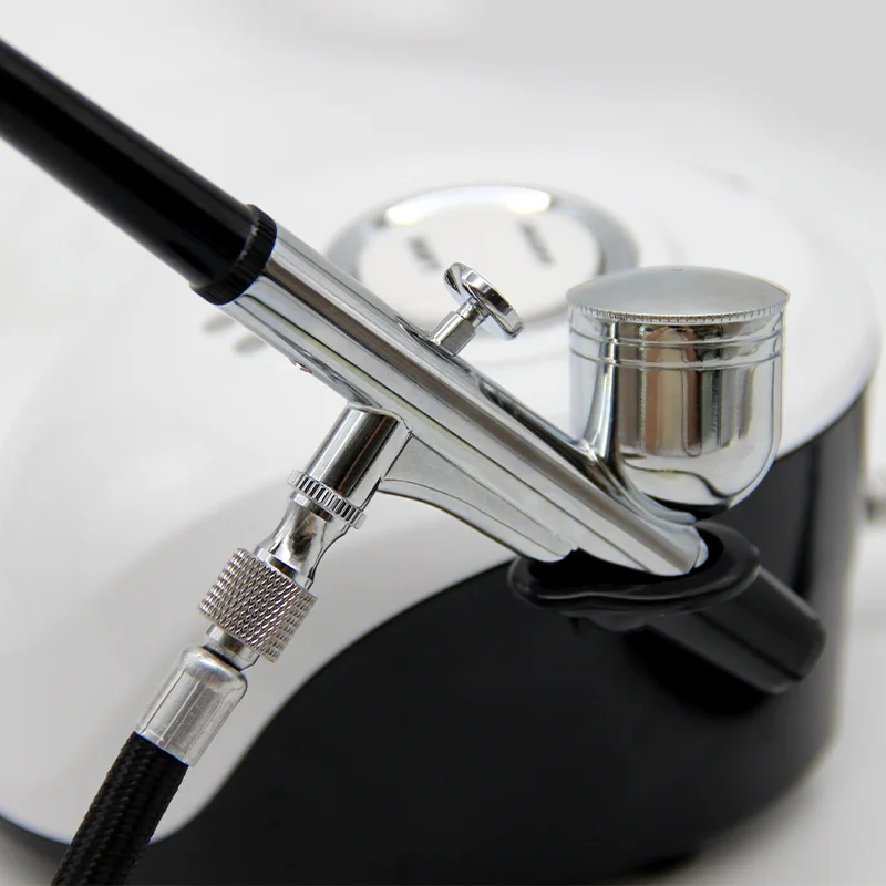 Water Oxygen Air Brush Injector Machine Face Steame Compressor Facial Airbrush Makeup Tattoo Cake Nail Art Desgin Graffiti Tools 5