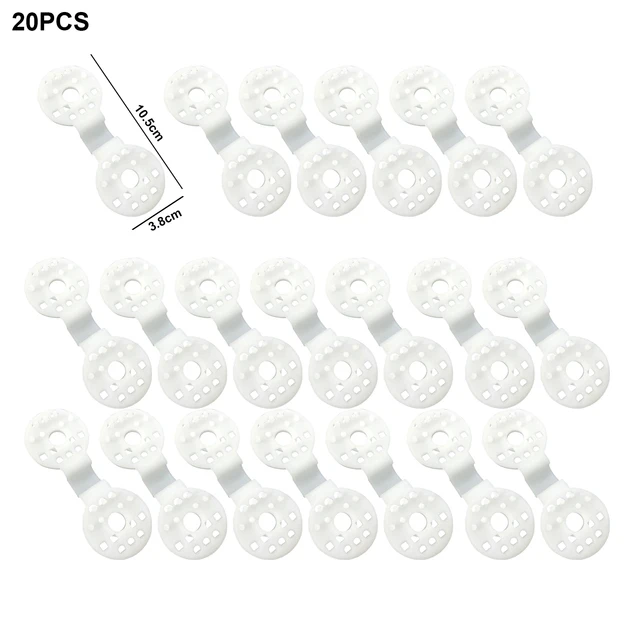 20pcs White