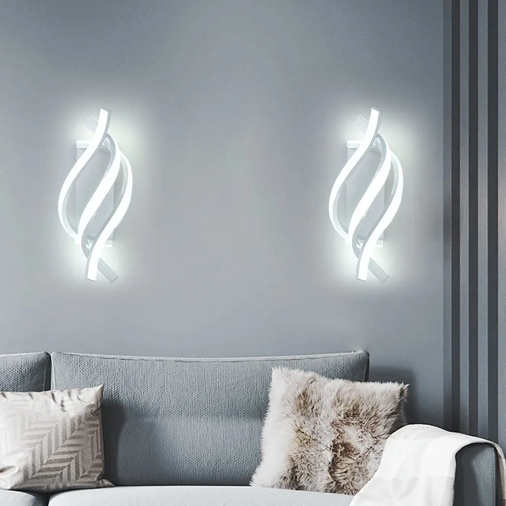 

LED wall lamp, modern and fashionable living room, bedroom bedside lamp Nordic staircase and aisle lamp