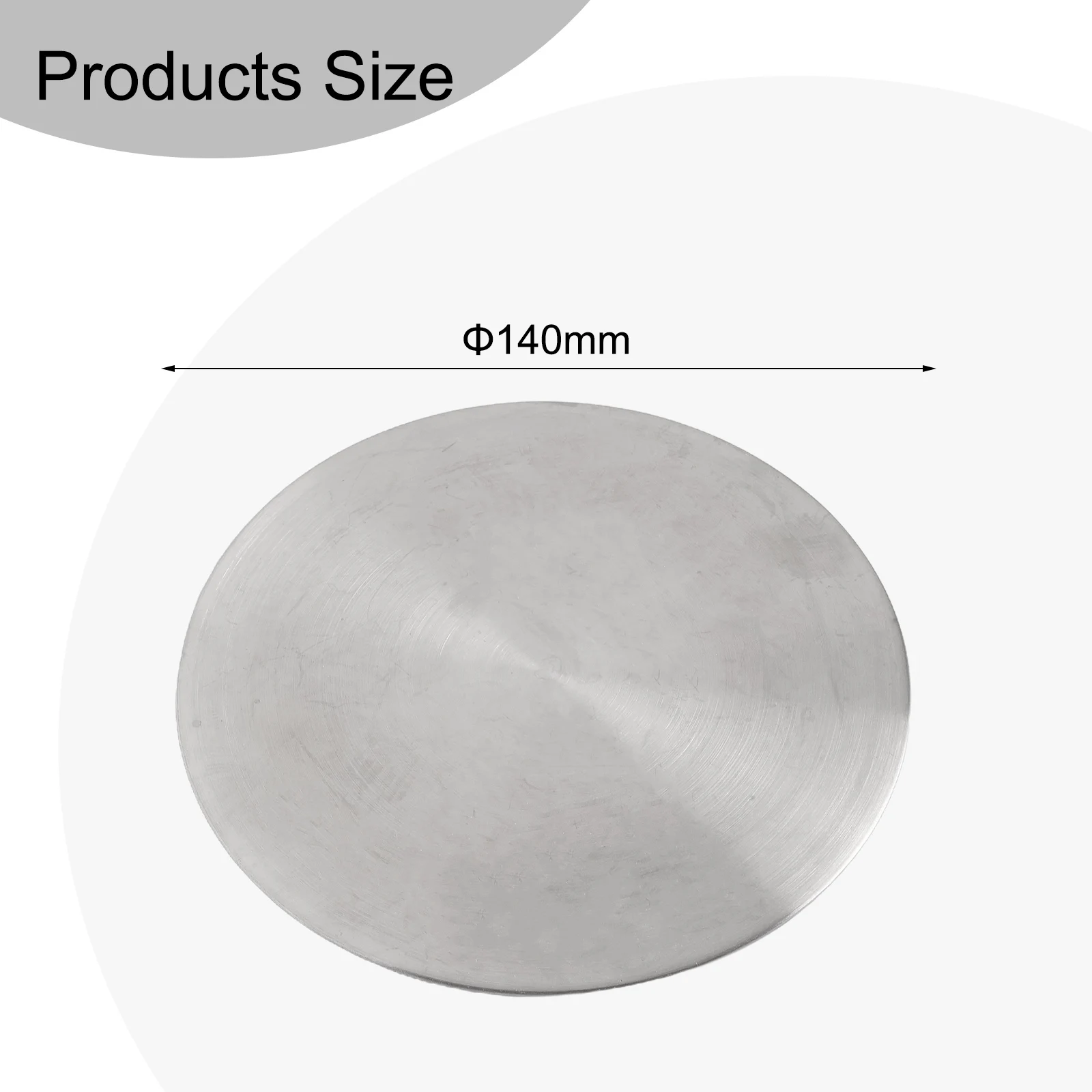 Sink Drain Cover Stainless Steel Kitchen Drain Seal Cover Sink Accessory 110/140mm Drainer Seal Stopper Drainage Tank