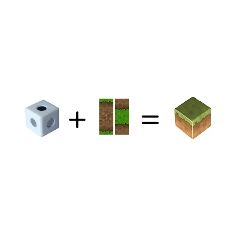 Magnetic Building Blocks 1PCS Children Toys Constructor Diy Mini Magnets Blocks Bricks For Boys Kids Friends Gift